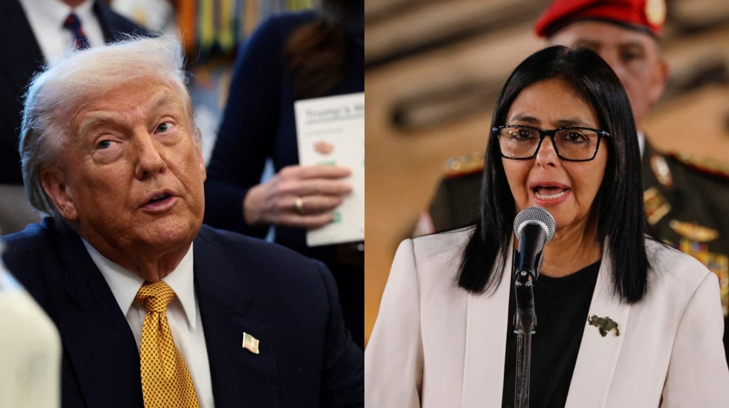 Trump habló con Delcy Rodríguez y aseguró que juntos están “logrando avances extraordinarios” en Venezuela