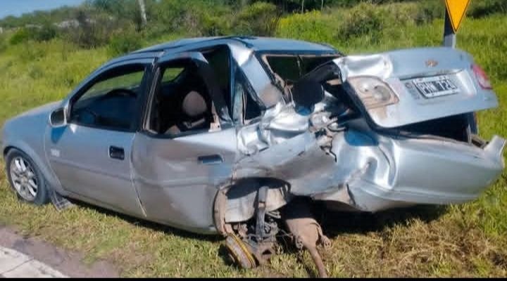 Viajaban de vacaciones a Brasil y fueron embestidos por un conductor alcoholizado