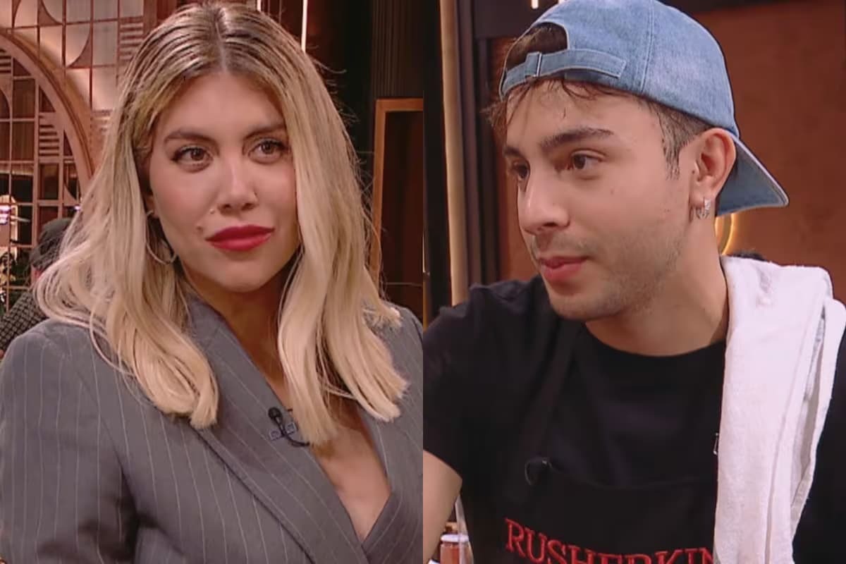 Rusherking entró a MasterChef y le confirmó a Wanda el rumor más picante sobre la China Suárez